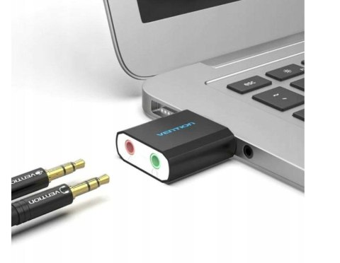 Vention Zewnętrzna karta dźwiękowa USB Vention