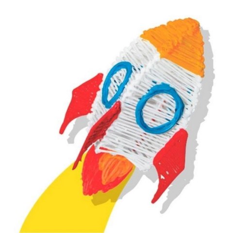 3Doodler 3DOODLER START FILAMENT ECO 2.5MM, 250 SZTUK, 5 KOLORÓW (NEON CZERW,POM,ZIEL,RÓŻ,ZÓŁĆ), NEON GLOW 3DS-ECO-MIX3-250