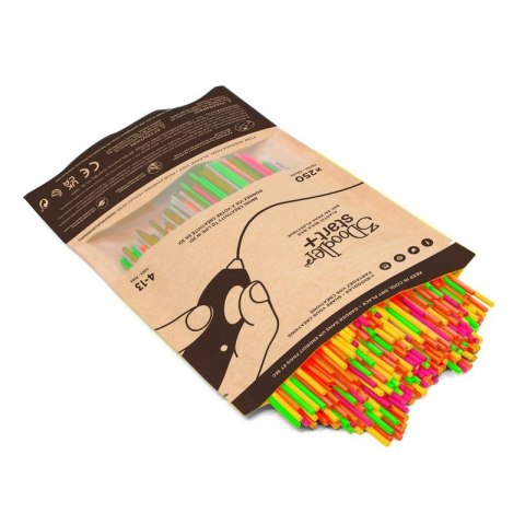 3Doodler 3DOODLER START FILAMENT ECO 2.5MM, 250 SZTUK, 5 KOLORÓW (NEON CZERW,POM,ZIEL,RÓŻ,ZÓŁĆ), NEON GLOW 3DS-ECO-MIX3-250