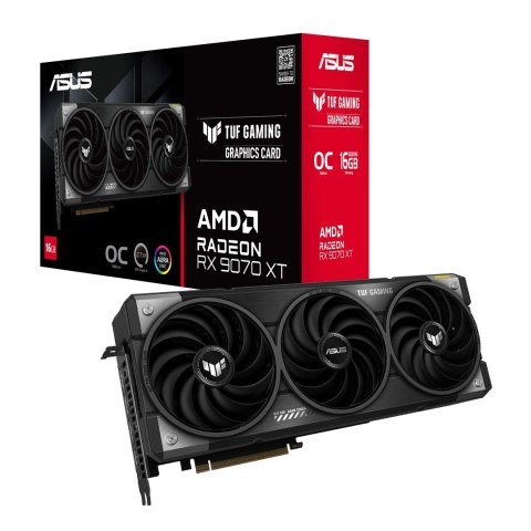 ASUS Karta graf. ASUS TUF RX9070XT O16G GAMING (WYPRZEDAŻ)
