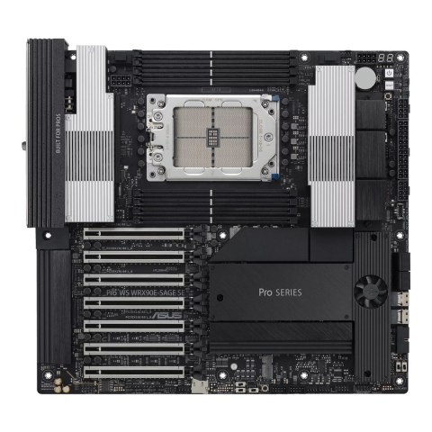 ASUS Płyta główna Asus Pro WS WRX90E-SAGE SE 1x sTR5 AMD ryzen Threadripper PRO 7000 SoC (8x DIMM, 4x SATA, 2x SlimSAS, 4xM.2, 2x10Gb