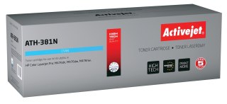 Activejet Activejet ATH-381N Toner (zamiennik HP 312A CF381A; Supreme; 2700 stron; niebieski) (WYPRZEDAŻ)