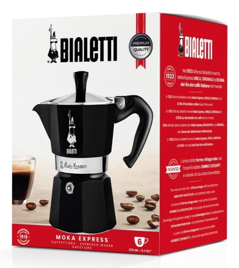 BIALETTI Kawiarka BIALETTI Moka Express (kolor czarny)