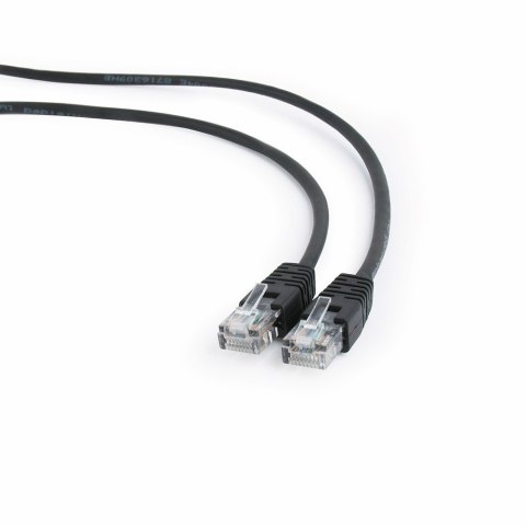 GEMBIRD Patchcord GEMBIRD PP12-5M/BK (RJ45 - RJ45 ; 5m; kolor czarny)