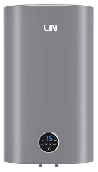 LIN Bojler elektryczny LIN LIFVD1 80L szary z WI-FI (WYPRZEDAŻ)