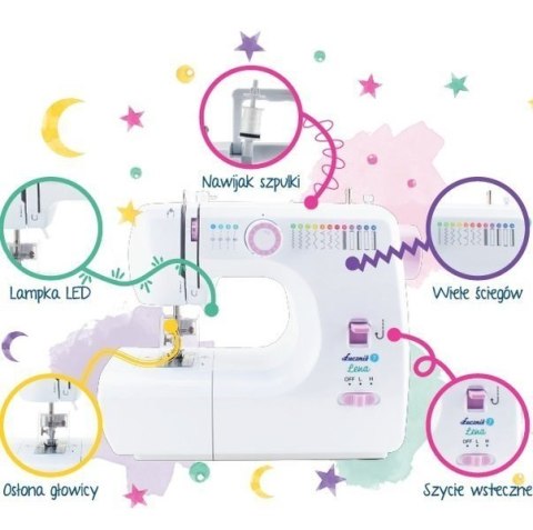 Łucznik Maszyna do szycia ŁUCZNIK Lena 2019