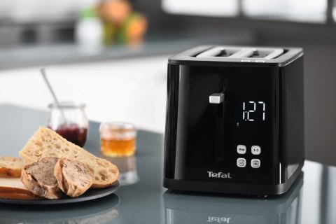 Tefal Toster Tefal TT640810 (850W; kolor czarny) (WYPRZEDAŻ)