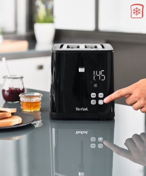 Tefal Toster Tefal TT640810 (850W; kolor czarny) (WYPRZEDAŻ)