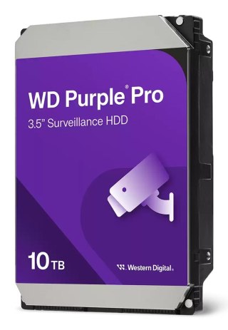 WD Dysk twardy HDD WD Purple Pro 10TB 3,5" SATA WD102PURP  (WYPRZEDAŻ)