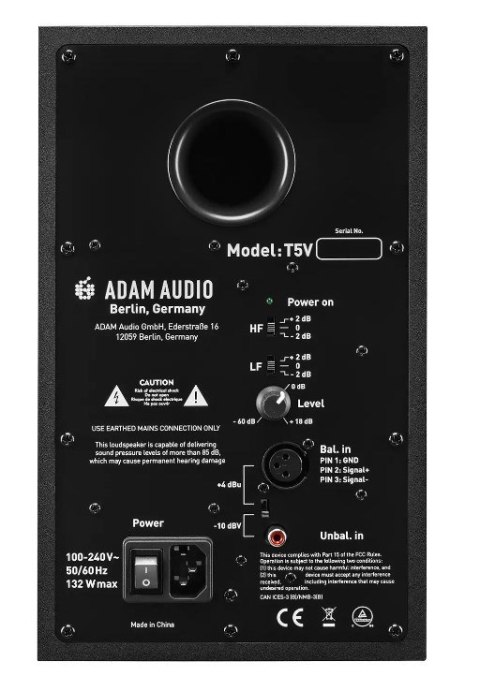 ADAM AUDIO ADAM AUDIO T5V - Monitor aktywny (WYPRZEDAŻ)