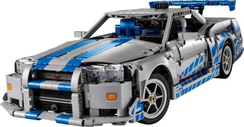 Lego LEGO Technic 42210 Samochód Nissan Skyline GT-R (R34) z filmu Za szybcy, za wściekli (WYPRZEDAŻ)
