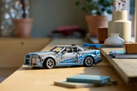 Lego LEGO Technic 42210 Samochód Nissan Skyline GT-R (R34) z filmu Za szybcy, za wściekli (WYPRZEDAŻ)