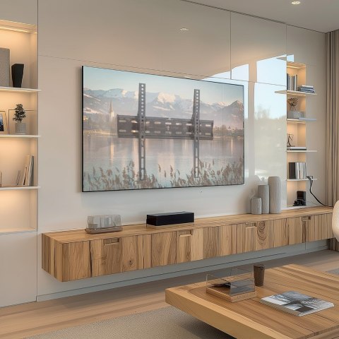 Maclean Uchwyt ścienny do telewizora Maclean MC-862 (ścienne; 26" - 55"; max. 40kg)