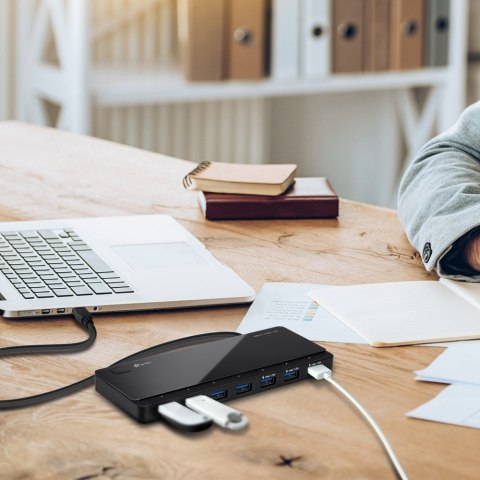 TP-LINK Hub TP-LINK UH700 (7x USB 3.0; kolor czarny)