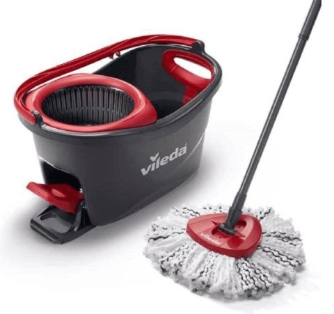 VILEDA Mop obrotowy Vileda TURBO 3w1 Microfibre (WYPRZEDAŻ)