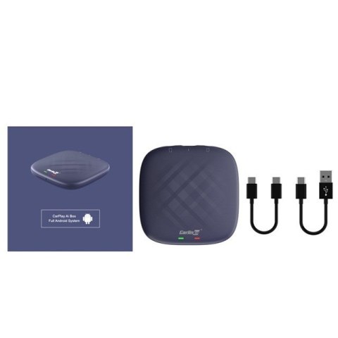 CARLINKIT CARLINKIT Adapter bezprzewodowy AI Box z Androidem 13 - 8 GB + 128 GB do oryginalnych radioodbiorników samochodowych z CarPlay n