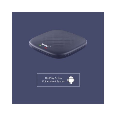 CARLINKIT CARLINKIT Adapter bezprzewodowy AI Box z Androidem 13 - 8 GB + 128 GB do oryginalnych radioodbiorników samochodowych z CarPlay n