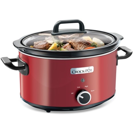 CROCK-POT Wolnowar Crock-Pot SCV400RD-050 3,5l (czerwony) (WYPRZEDAŻ)
