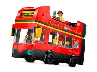 Lego LEGO City 60407 Czerwony, piętrowy autokar