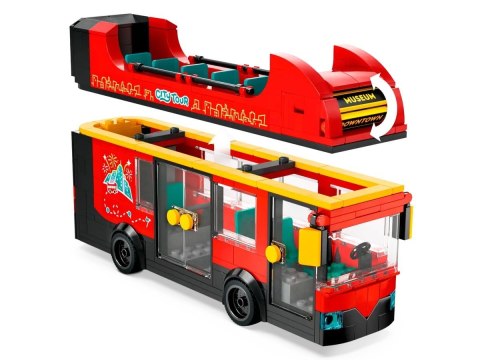 Lego LEGO City 60407 Czerwony, piętrowy autokar