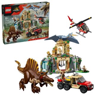 Lego LEGO Jurassic World 76976 Powietrzna misja z kecalkoatlem i spinozaurem