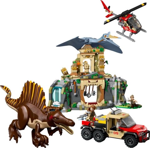 Lego LEGO Jurassic World 76976 Powietrzna misja z kecalkoatlem i spinozaurem