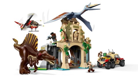 Lego LEGO Jurassic World 76976 Powietrzna misja z kecalkoatlem i spinozaurem
