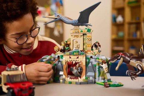 Lego LEGO Jurassic World 76976 Powietrzna misja z kecalkoatlem i spinozaurem