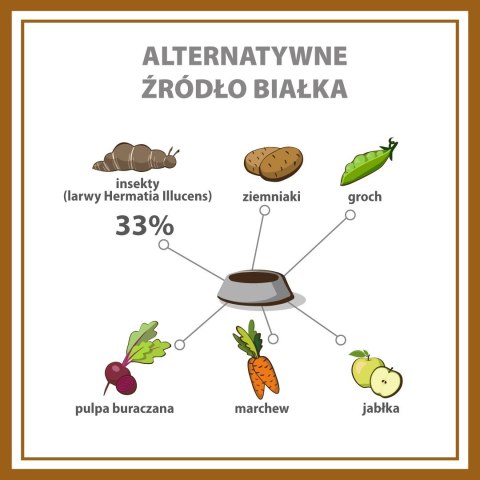 PUPIL PUPIL PREMIUM INSECT karma sucha dla psa 12kg