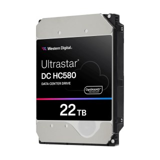 Western Digital Dysk serwerowy HDD Western Digital Ultrastar DC HC580 WUH722422ALE6L4 (22 TB; 3.5"; SATA) (WYPRZEDAŻ)