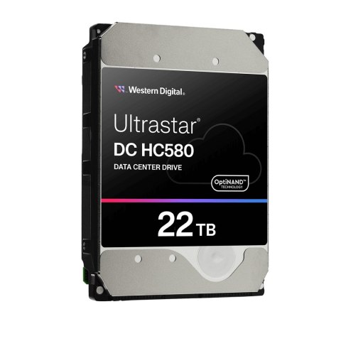 Western Digital Dysk serwerowy HDD Western Digital Ultrastar DC HC580 WUH722422ALE6L4 (22 TB; 3.5"; SATA) (WYPRZEDAŻ)