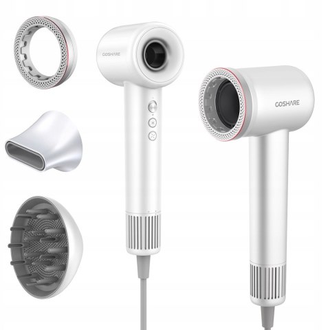 COSHARE Suszarka COSHARE HD10E SuperFlow1 PRO Biała (WYPRZEDAŻ)
