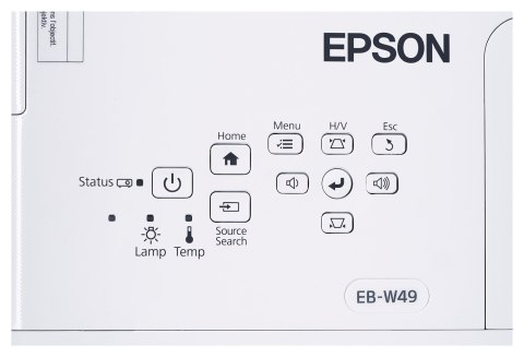 Epson PROJEKTOR EPSON EB-W49 LCD, WXGA, 3800 ANSI, 16000:1