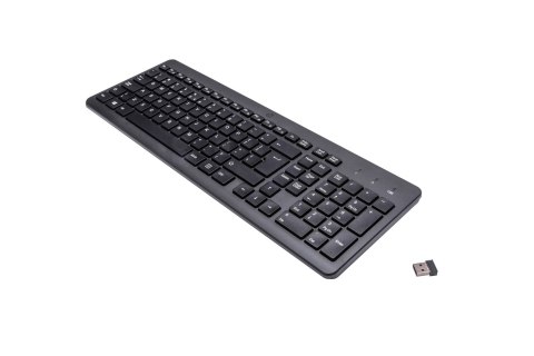 Hewlett-Packard Klawiatura HP 220 Wireless Keyboard bezprzewodowa czarna 805T2AA