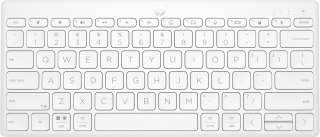 Hewlett-Packard Klawiatura HP 350 Compact Multi-Device Bluetooth Keyboard bezprzewodowa biała 692T0AA