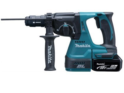 MAKITA Młot wiercąco-kujący 18V SDS-PLUS MAKITA DHR243RTJ + uchwyt
