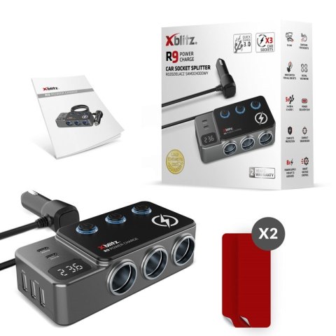 Xblitz XBLITZ ROZDZIELACZ SAMOCHODOWY XBLITZ R9