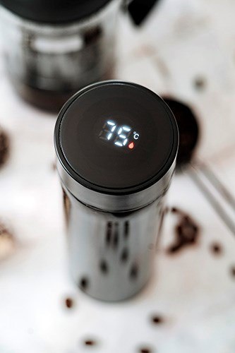 Adler Termos z led ADLER AD 4506bk czarny