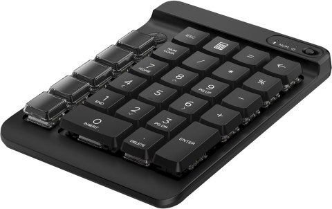 Hewlett-Packard Klawiatura numeryczna HP 430 Bluetooth Programmable Wireless Mechanical Keypad bezprzewodowa czarna 7N7C2AA