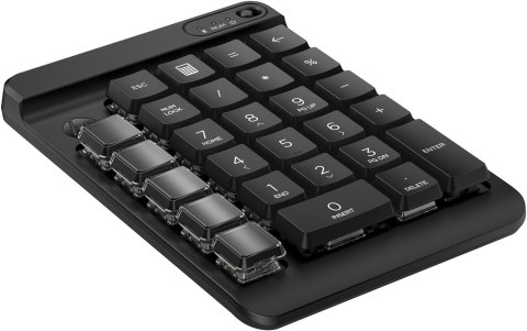 Hewlett-Packard Klawiatura numeryczna HP 430 Bluetooth Programmable Wireless Mechanical Keypad bezprzewodowa czarna 7N7C2AA