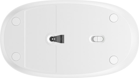 Hewlett-Packard Mysz HP 240 Lunar White Bluetooth Mouse bezprzewodowa biała 793F9AA