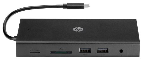 Hewlett-Packard Stacja dokująca HP Travel USB-C Universal Multiport Hub czarna 1C1Y5AA