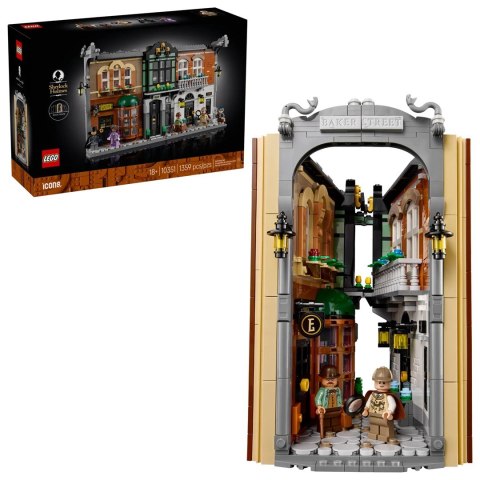 Lego LEGO 10351 ICONS - Sherlock Holmes: Book nook (WYPRZEDAŻ)