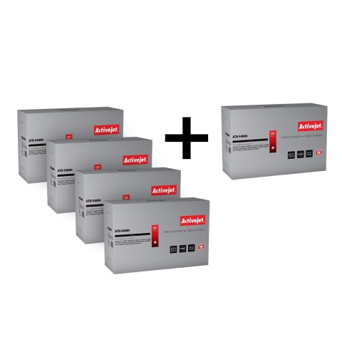 Activejet 4 x ActiveJet toner do Brother TN-3480 new ATB-3480N + ActiveJet toner do Brother TN-3480 new ATB-3480N za1zł
