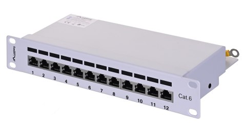 Lanberg Patch panel Lanberg PPF6-9012-S (1U; 10"; kat. 6; FTP; 12xRJ-45)