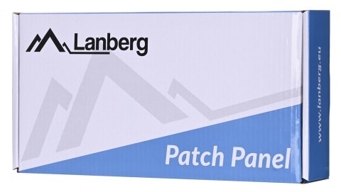 Lanberg Patch panel Lanberg PPF6-9012-S (1U; 10"; kat. 6; FTP; 12xRJ-45)