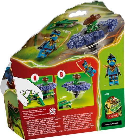 Lego LEGO NINJAGO 71849 Nya vs. Elemental Monster Spinner Battle