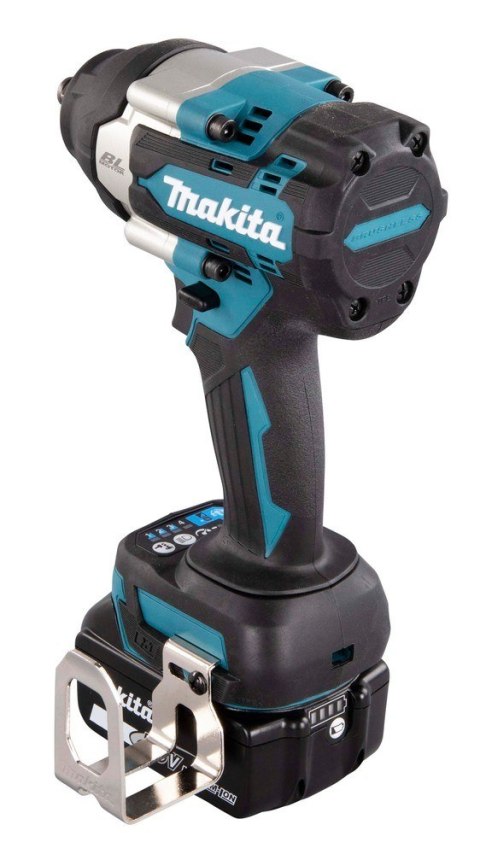 MAKITA Klucz udarowy akumulatorowy MAKITA DTW700RTJ wkrętak 1/2" 2x LXT 18V 5,0Ah Czarny, Niebieski