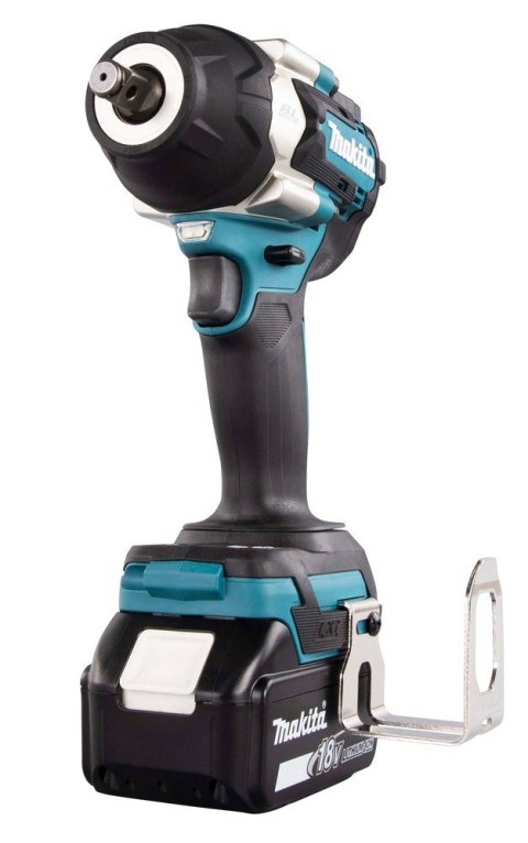 MAKITA Klucz udarowy akumulatorowy MAKITA DTW700RTJ wkrętak 1/2" 2x LXT 18V 5,0Ah Czarny, Niebieski