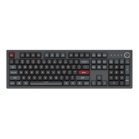 Montech Klawiatura Montech MKey Gaming USB Ciemny Szary
